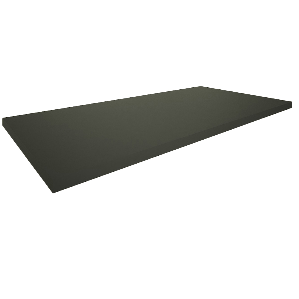 Wiesbaden Marmaris Topblad Zwart 100cm